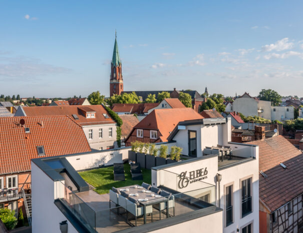 ELBE.6 Fereinwohnung Wittenberge Rathaus
