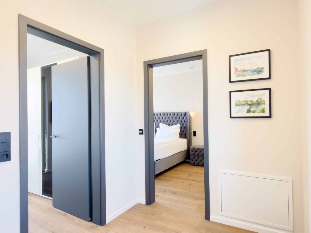 Flur im ELBE.6 Apartment III in Wittenberge